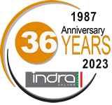 logo 35 anni Indra